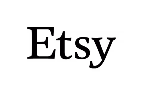 Logo etsy black