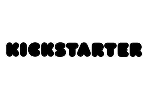 Logo kickstarter black