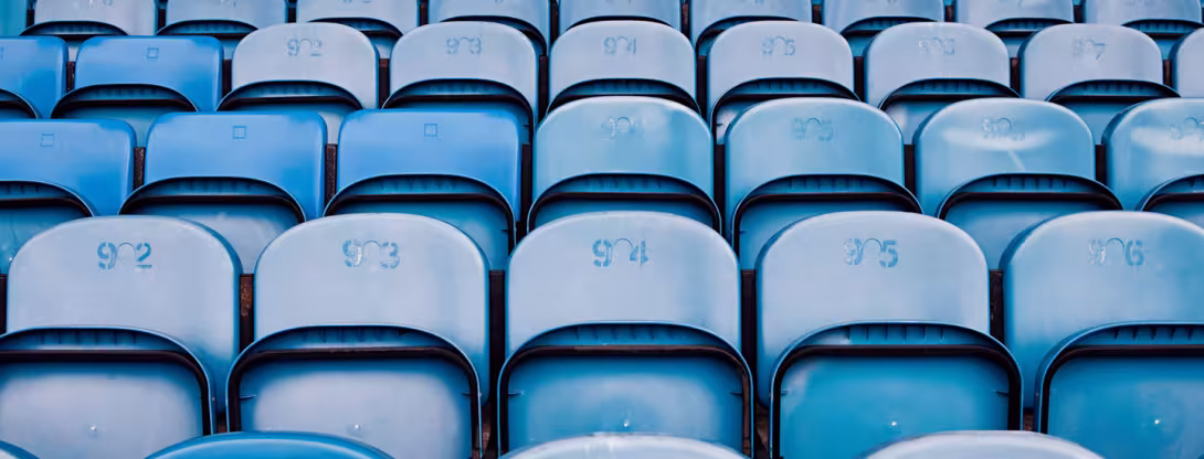 Stadium Seats Banner